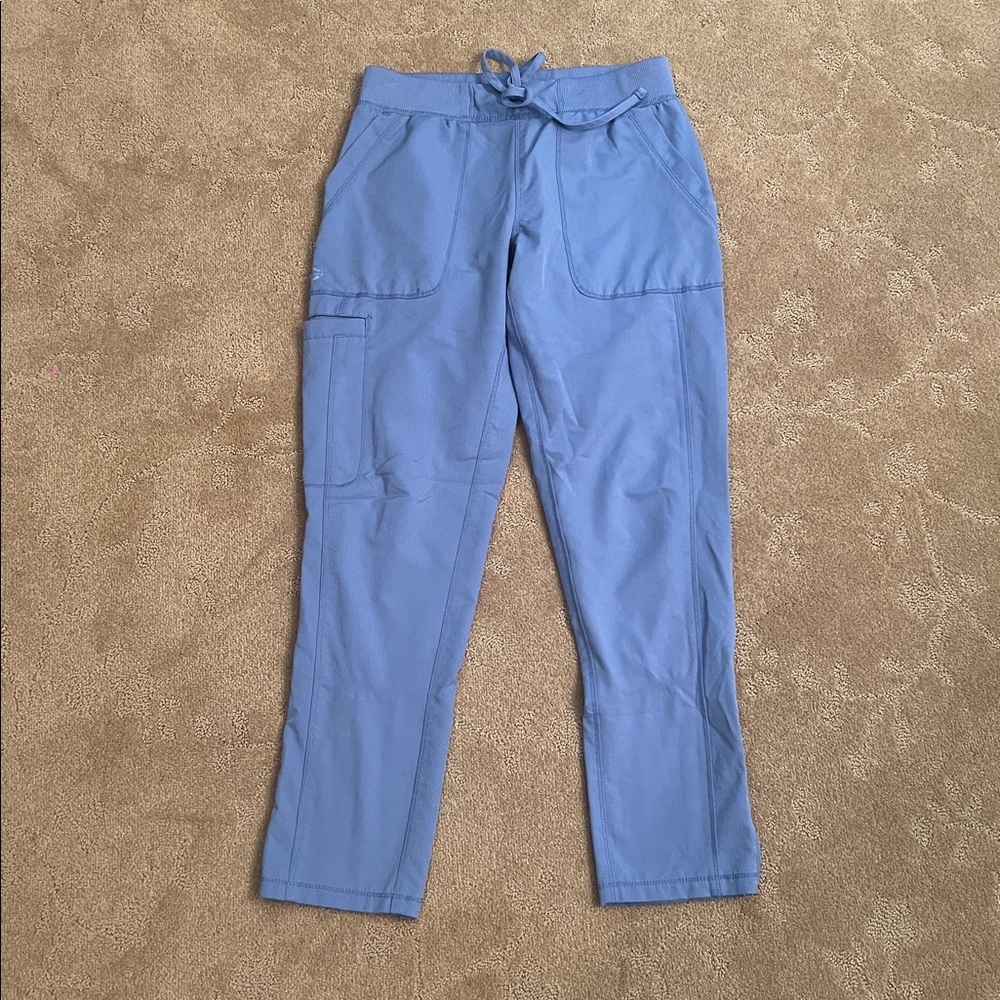 NWT Dickies Ceil Blue DK190P Scrub Pants, XSP